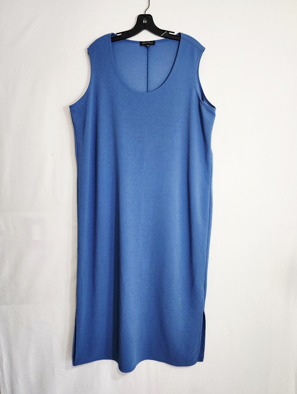 Slinky Brand Blue Maxi Dress Women’s 2X Stretchy